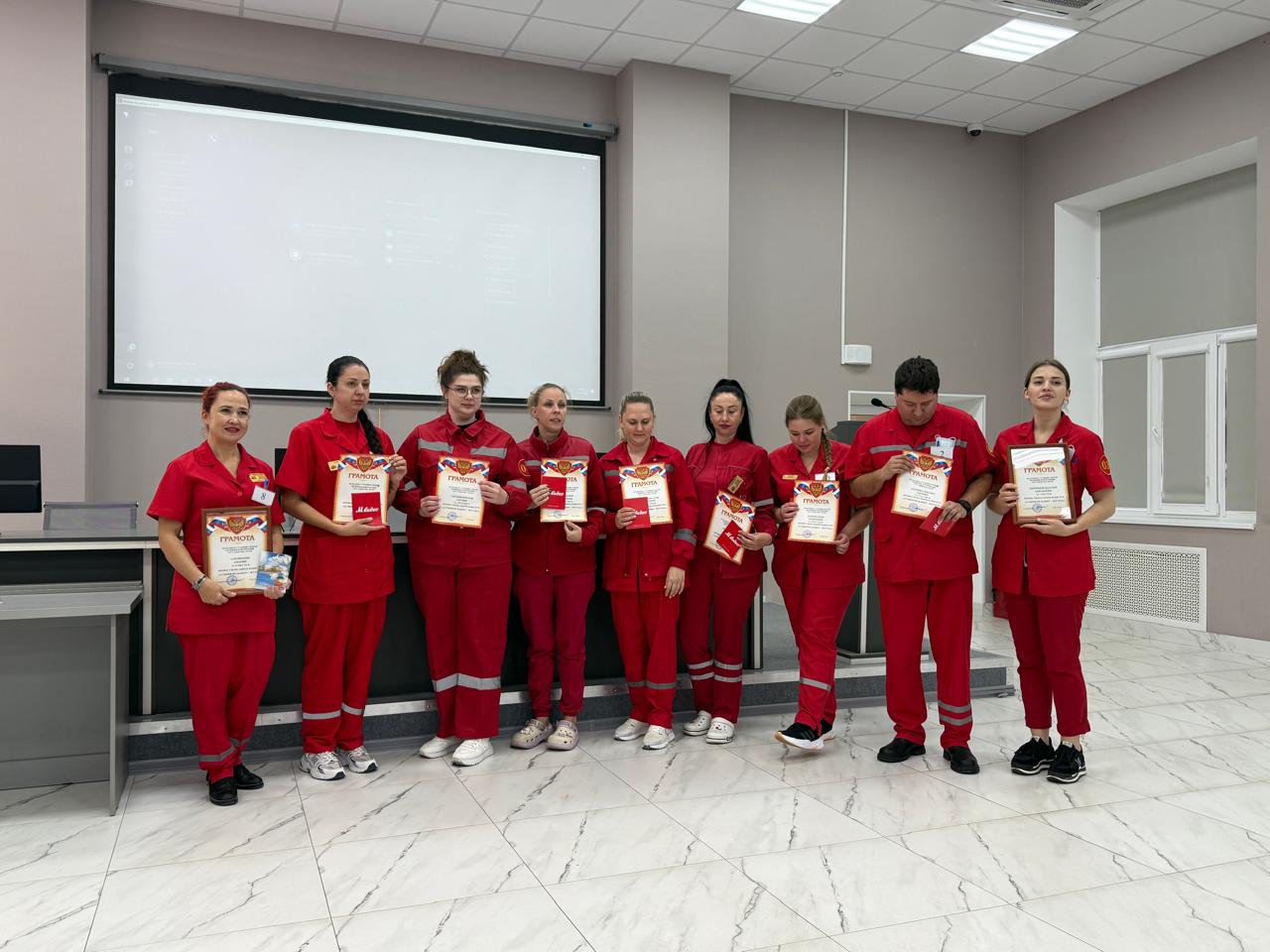 В краевой БСМП прошёл конкурс фельдшеров "скорой"