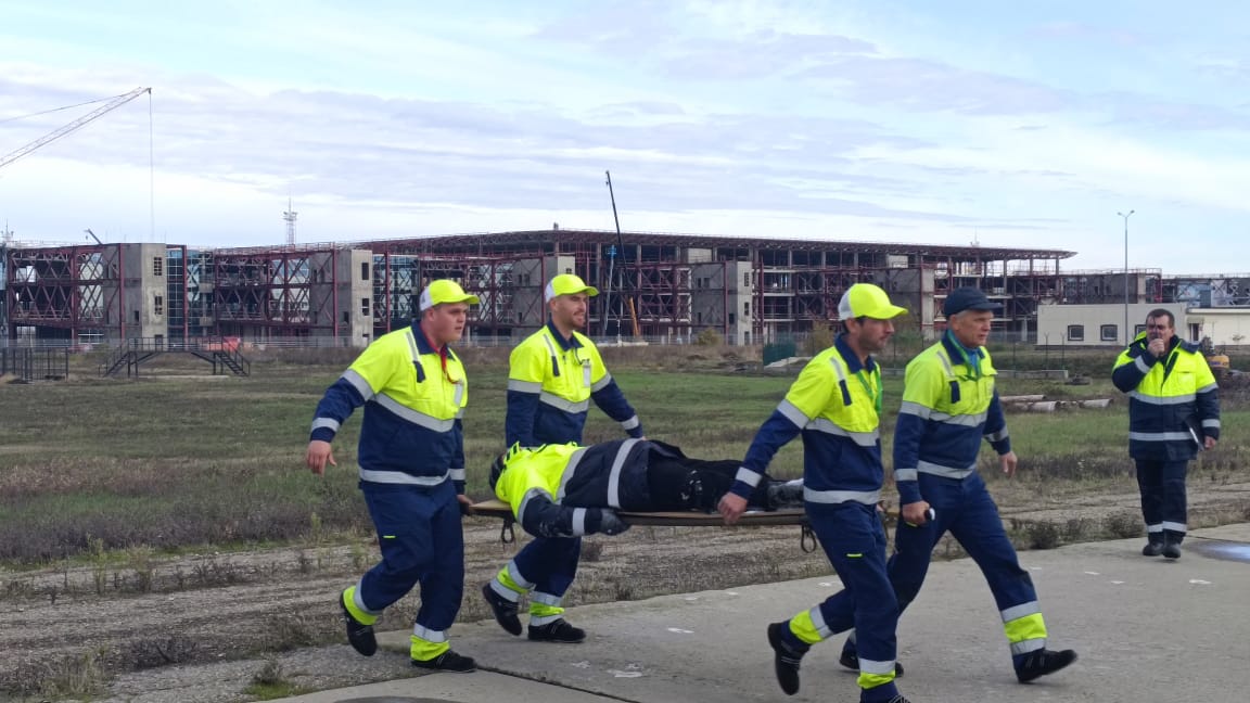 В аэропорту Краснодара прошло тактико-специальное учение.