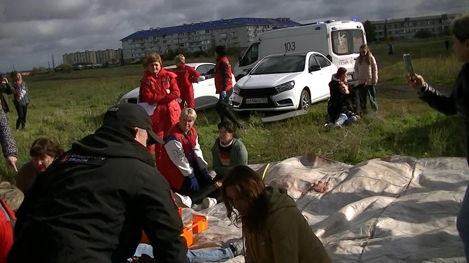 Сотрудники скорой медицинской помощи краевой БСМП провели тактико-специальную тренировку