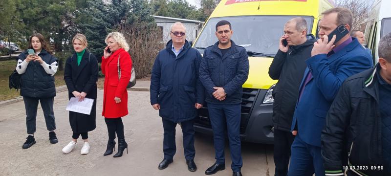 Автопарк краевой БСМП пополнился новыми автомобилями