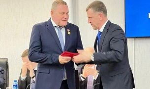 Заведующий ЛОР отделением краевой БСМП награжден медалью за заслуги перед городом Краснодаром